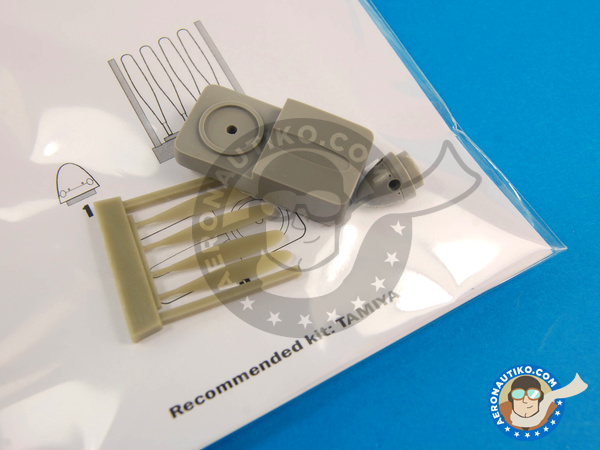 Image 3: North American P-51 Mustang D | Upgrade in 1/72 scale manufactured by Quickboost (ref. QB72369)