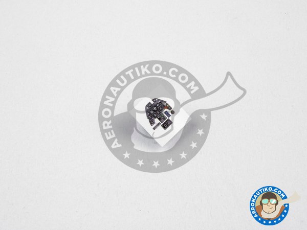 Image 5: Quick set 3D Acrylic instrument panel Messerschmitt Bf 109G-A6/AS | Detail in 1/48 scale manufactured by RED FOX DESING (ref. RFSQS-48034)