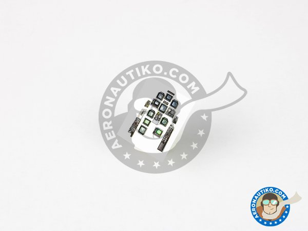 Image 4: F/A-18E "Super Hornet"  3D Acrylic instrument  Panels | Cockpit set in 1/48 scale manufactured by RED FOX DESING (ref. RFSQS-48081)