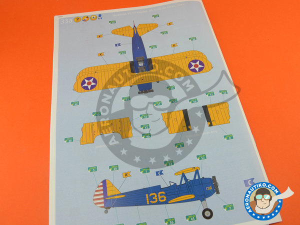 Image 11: Stearman PT-17 Kaydet | Airplane kit in 1/48 scale manufactured by Revell (ref. REV03957)