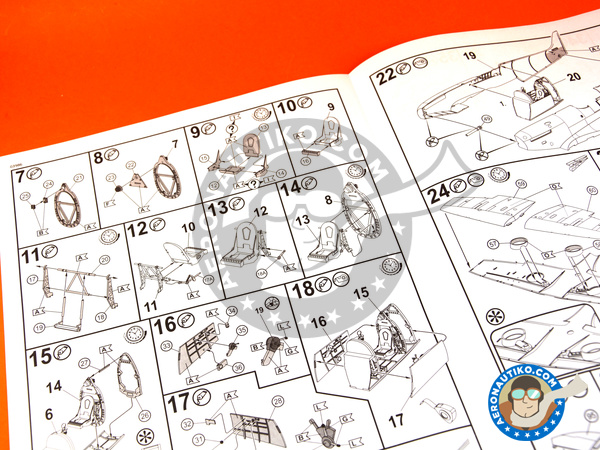 Image 6: Supermarine Spitfire Mk. IIa | Airplane kit in 1/32 scale manufactured by Revell (ref. REV03986)