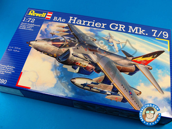 Image 1: British Aerospace Harrier II GR Mk. 7 / 9 | Maqueta de avión en escala 1/72 fabricado por Revell (ref. REV04280)