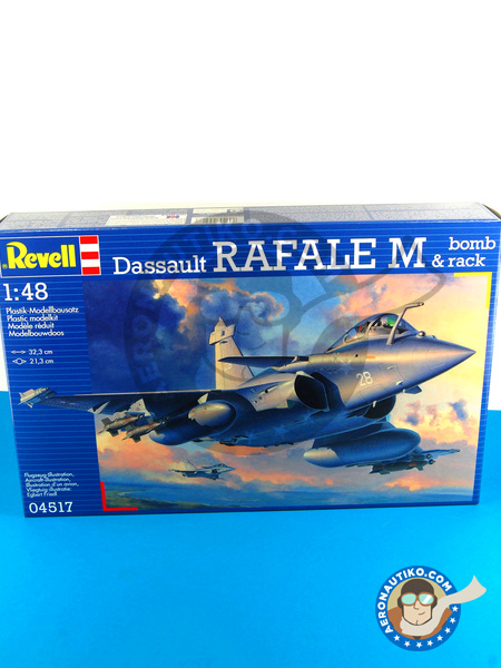 Dassault Rafale M | Airplane kit in 1/48 scale manufactured by Revell (ref. REV04517) image
