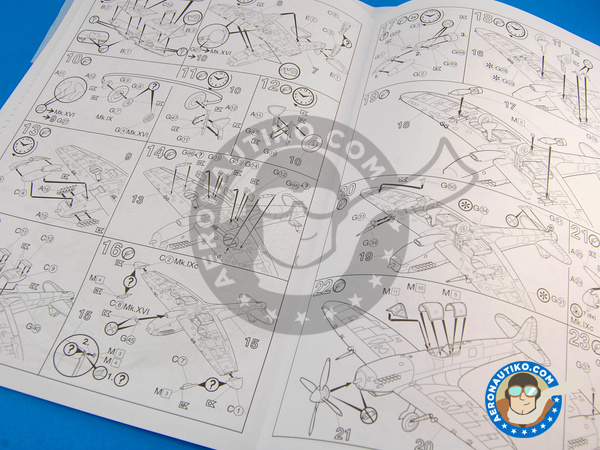 Image 3: Supermarine Spitfire IXc / XVI | Maqueta de avión en escala 1/48 fabricado por Revell (ref. REV04554)