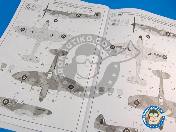 Image 4: Supermarine Spitfire IXc / XVI | Maqueta de avión en escala 1/48 fabricado por Revell (ref. REV04554)