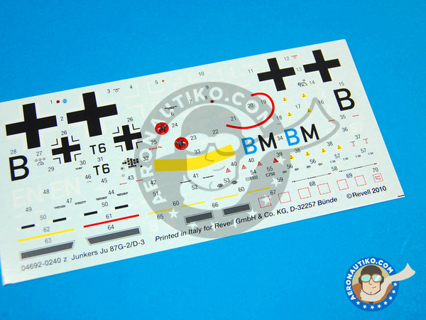 Image 7: Junkers Ju-87 Stuka G / D Tank Buster | Maqueta de avión en escala 1/72 fabricado por Revell (ref. REV04692)