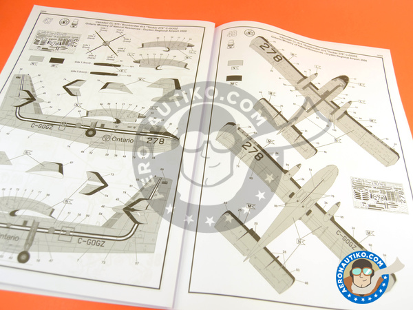 Image 8: Canadair CL-415 | Airplane kit in 1/72 scale manufactured by Revell (ref. REV04998)