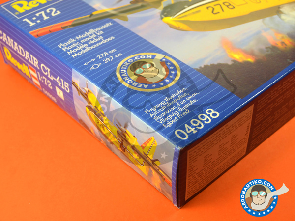 Image 9: Canadair CL-415 | Airplane kit in 1/72 scale manufactured by Revell (ref. REV04998)