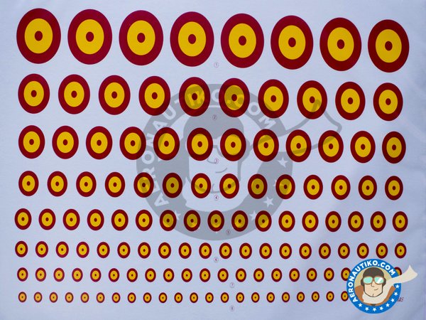 Image 1: Spanish Air Force Marking |  manufactured by Series Españolas (ref. SE0)