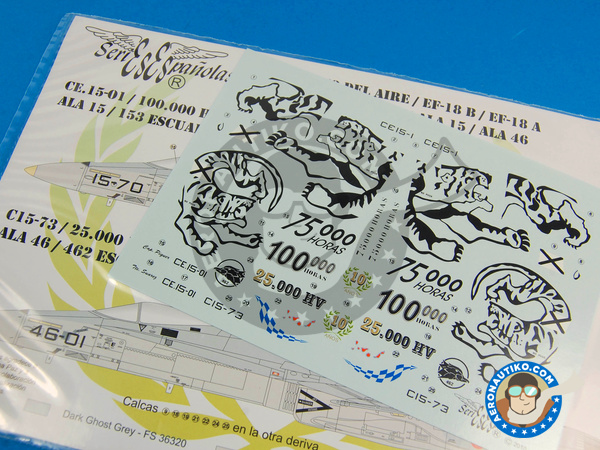 Image 2: McDonnell Douglas F/A-18 Hornet A / B |  in 1/48 scale manufactured by Series Españolas (ref. SE1148)