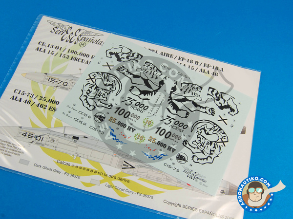 Image 3: McDonnell Douglas F/A-18 Hornet A / B |  in 1/48 scale manufactured by Series Españolas (ref. SE1148)