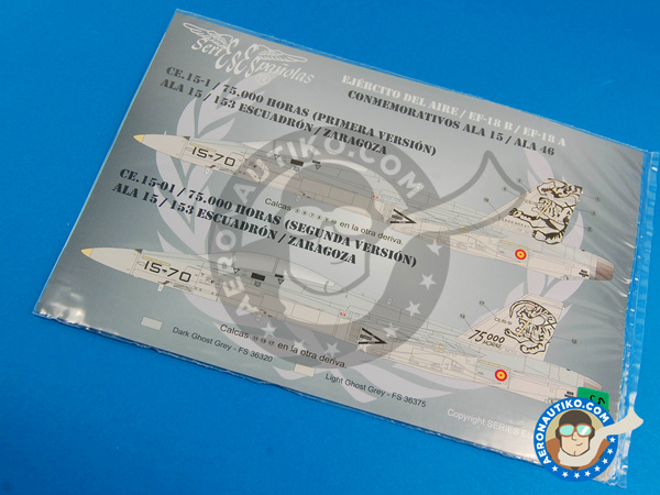 Image 1: McDonnell Douglas F/A-18 Hornet A / B |  in 1/72 scale manufactured by Series Españolas (ref. SE1172)