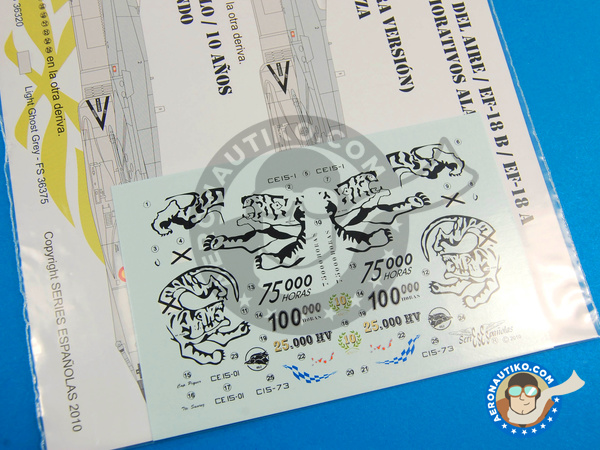 Image 2: McDonnell Douglas F/A-18 Hornet A / B |  in 1/72 scale manufactured by Series Españolas (ref. SE1172)