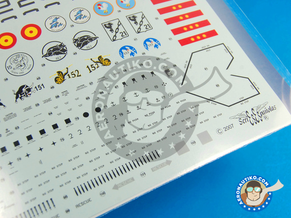 Image 2: McDonnell Douglas F/A-18 Hornet A / B |  en escala 1/32 fabricado por Series Españolas (ref. SE1232)