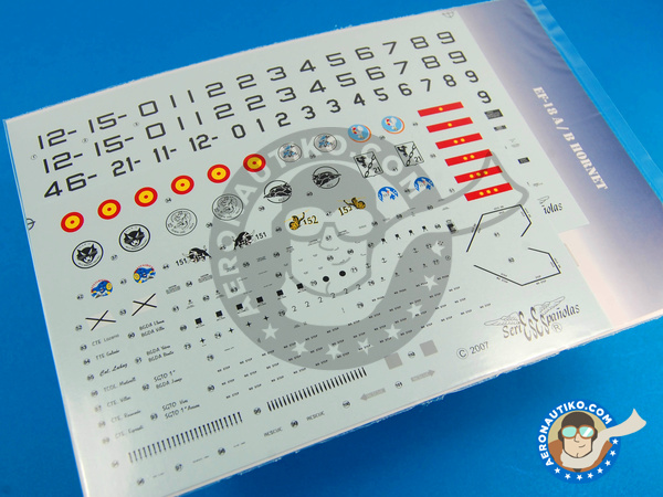 Image 1: McDonnell Douglas F/A-18 Hornet A / B |  in 1/48 scale manufactured by Series Españolas (ref. SE1248)