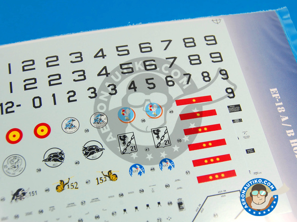Image 3: McDonnell Douglas F/A-18 Hornet A / B |  in 1/48 scale manufactured by Series Españolas (ref. SE1248)
