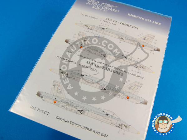 Image 1: McDonnell Douglas F/A-18 Hornet A / B |  in 1/72 scale manufactured by Series Españolas (ref. SE1272)