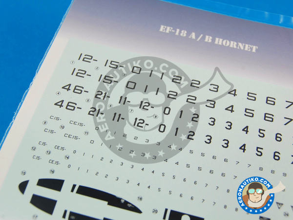 Image 6: McDonnell Douglas F/A-18 Hornet A / B |  in 1/72 scale manufactured by Series Españolas (ref. SE1272)