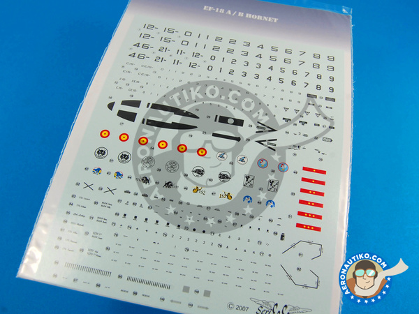 Image 7: McDonnell Douglas F/A-18 Hornet A / B |  in 1/72 scale manufactured by Series Españolas (ref. SE1272)