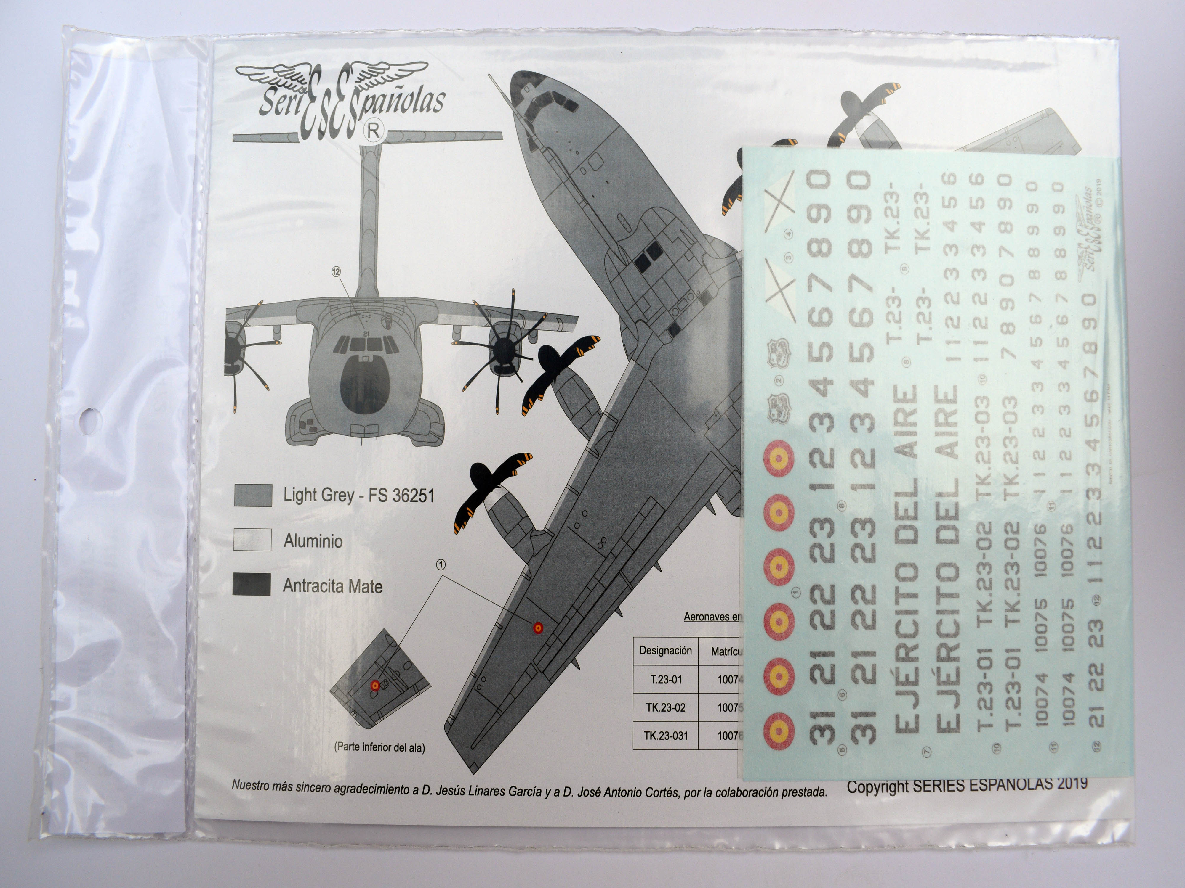 Image 2: Airbus A400M ATLAS 31 Wing Spanish Air Force |  in 1/72 scale manufactured by Series Españolas (ref. SE1472)
