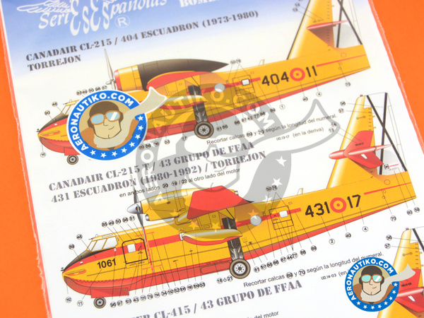 Image 5: Canadair CL-415 |  in 1/72 scale manufactured by Series Españolas (ref. SE1772)