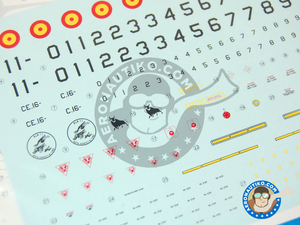 Image 5: Eurofighter Typhoon EF-2000 Single Seater / Double Seater |  en escala 1/48 fabricado por Series Españolas (ref. SE2248)