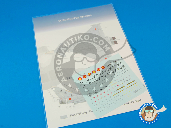 Image 2: Eurofighter Typhoon EF-2000 Single Seater |  in 1/72 scale manufactured by Series Españolas (ref. SE2272)