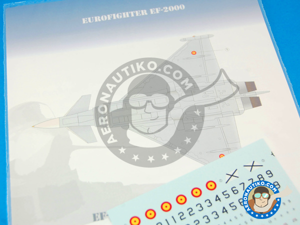 Image 3: Eurofighter Typhoon EF-2000 Single Seater |  in 1/72 scale manufactured by Series Españolas (ref. SE2272)