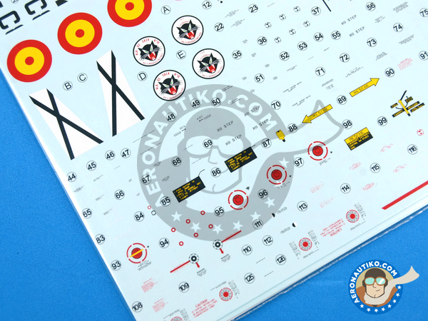 Image 3: Lockheed F-104 Starfighter G |  in 1/48 scale manufactured by Series Españolas (ref. SE2348)
