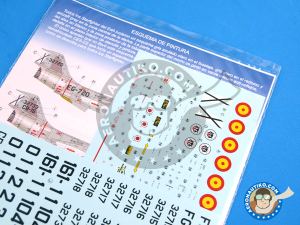 Image 1: Lockheed F-104 Starfighter G |  in 1/72 scale manufactured by Series Españolas (ref. SE2372)