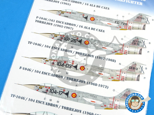 Image 5: Lockheed F-104 Starfighter G |  in 1/72 scale manufactured by Series Españolas (ref. SE2372)