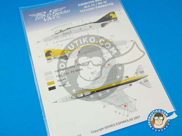 Image 1: McDonnell Douglas F-4 Phantom II C |  in 1/32 scale manufactured by Series Españolas (ref. SE2432)