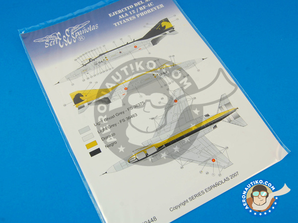 Image 1: McDonnell Douglas F-4 Phantom II C |  en escala 1/48 fabricado por Series Españolas (ref. SE2448)