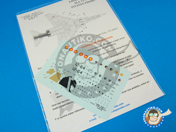 Image 2: McDonnell Douglas F-4 Phantom II C |  in 1/72 scale manufactured by Series Españolas (ref. SE2472)