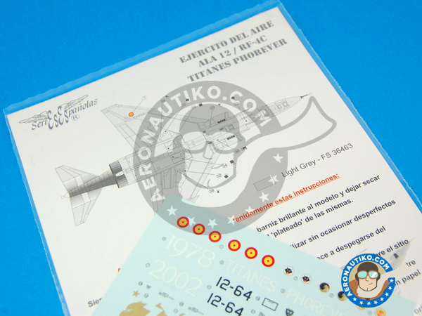 Image 3: McDonnell Douglas F-4 Phantom II C |  in 1/72 scale manufactured by Series Españolas (ref. SE2472)