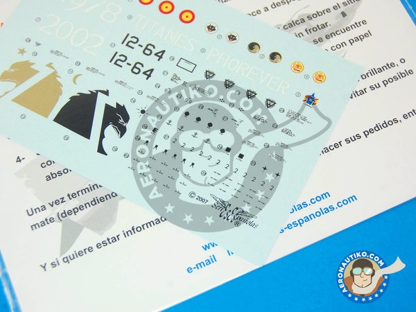 Image 5: McDonnell Douglas F-4 Phantom II C |  in 1/72 scale manufactured by Series Españolas (ref. SE2472)