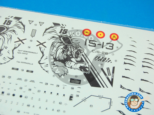 Image 5: McDonnell Douglas F/A-18 Hornet A |  in 1/48 scale manufactured by Series Españolas (ref. SE2848)