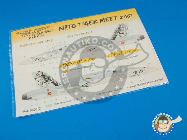 Image 1: McDonnell Douglas F/A-18 Hornet A |  in 1/72 scale manufactured by Series Españolas (ref. SE2872)