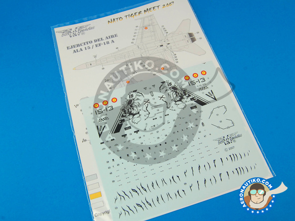 Image 2: McDonnell Douglas F/A-18 Hornet A |  in 1/72 scale manufactured by Series Españolas (ref. SE2872)