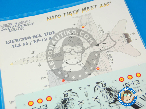 Image 3: McDonnell Douglas F/A-18 Hornet A |  in 1/72 scale manufactured by Series Españolas (ref. SE2872)