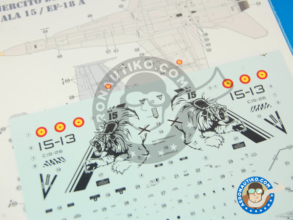 Image 4: McDonnell Douglas F/A-18 Hornet A |  in 1/72 scale manufactured by Series Españolas (ref. SE2872)