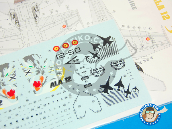 Image 3: McDonnell Douglas F/A-18 Hornet A |  en escala 1/72 fabricado por Series Españolas (ref. SE2972)