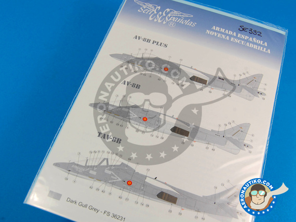 Image 1: McDonnell Douglas AV-8B Harrier |  in 1/32 scale manufactured by Series Españolas (ref. SE332)