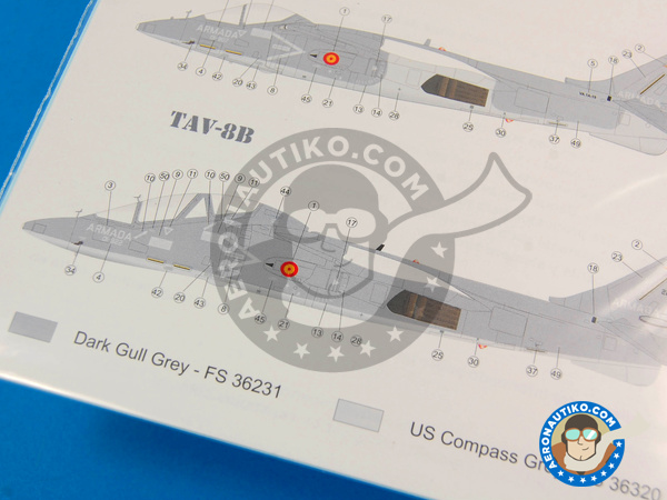 Image 7: McDonnell Douglas AV-8B Harrier |  in 1/32 scale manufactured by Series Españolas (ref. SE332)