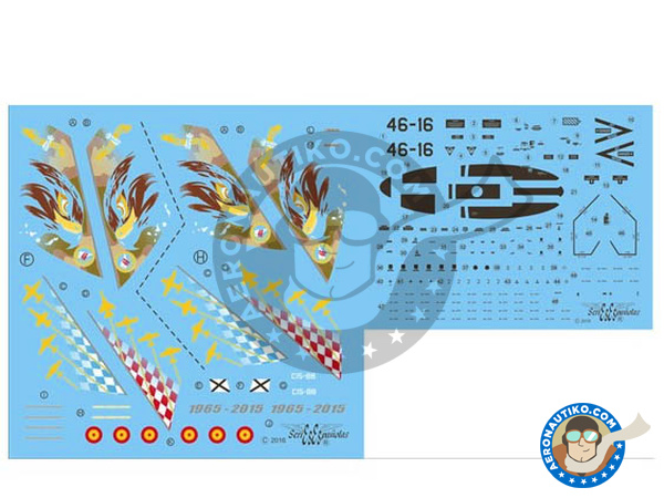 Image 2: McDonnell Douglas F/A-18 Hornet A |  in 1/72 scale manufactured by Series Españolas (ref. SE3472)