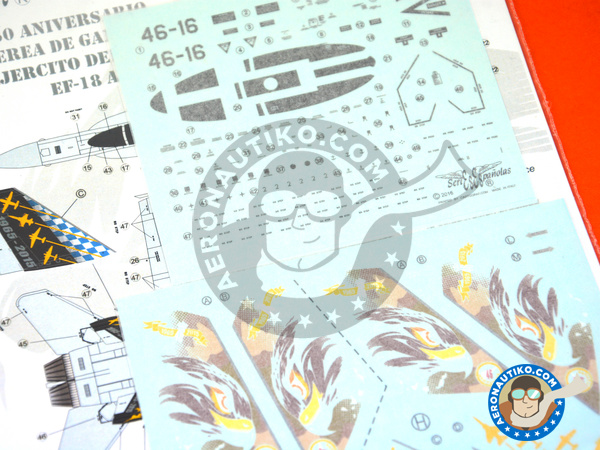 Image 4: McDonnell Douglas F/A-18 Hornet A |  in 1/72 scale manufactured by Series Españolas (ref. SE3472)