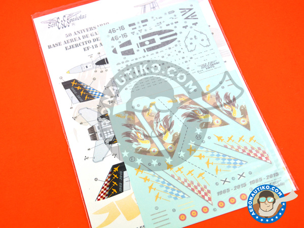 Image 6: McDonnell Douglas F/A-18 Hornet A |  in 1/72 scale manufactured by Series Españolas (ref. SE3472)