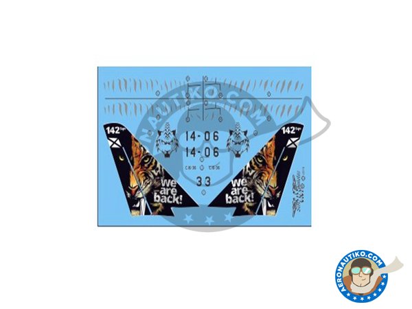 Image 1: Eurofighter Typhoon NATO TIGER MEET 2016 14 Wing New 2018 |  in 1/72 scale manufactured by Series Españolas (ref. SE3572)