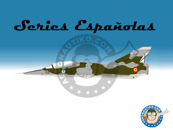 Image 2: Dassault Mirage III EE/DE |  in 1/48 scale manufactured by Series Españolas (ref. SE448)