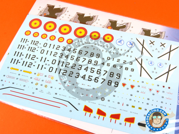 Image 5: Dassault Mirage III EE/DE |  in 1/48 scale manufactured by Series Españolas (ref. SE448)